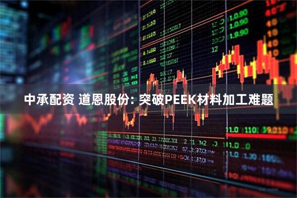 中承配资 道恩股份: 突破PEEK材料加工难题
