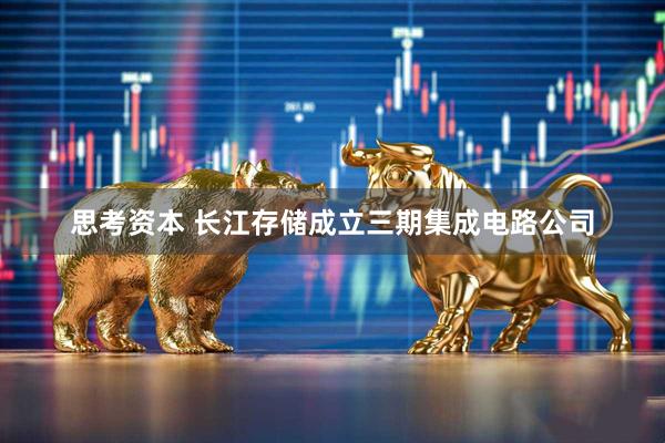 思考资本 长江存储成立三期集成电路公司